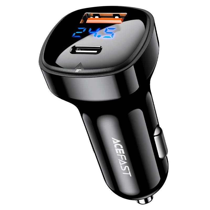Acefast B4 66W Car Charger – Dual Port Fast Charging Adapter - Saif Al Najmi KwCar ChargersACEFASTSaif Al Najmi KwAcefast B4 66W Car Charger – Dual Port Fast Charging Adapter